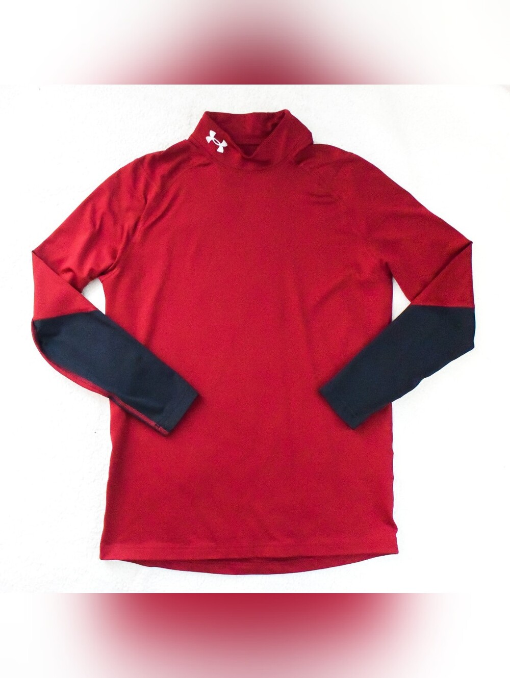 *Under Armour* Tactical Coldgear Infrared Turtleneck - Dark Red/Black- Med- NEW!
